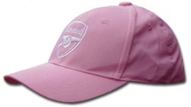 Arsenal FC Pink Baseball Cap Official Arsenal FC Cap Arsenal Baseball Cap Arsenal FC Crest Football Baseball Cap Arsenal Hat AFC Gunners Cap