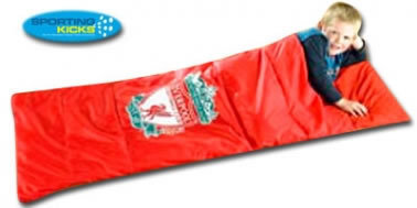 Liverpool Sleeping Bag Football Sleepover Bag Liverpool Camping Bag