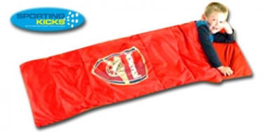 Arsenal Sleeping Bag Football Sleepover Bag Arsenal Camping Bag