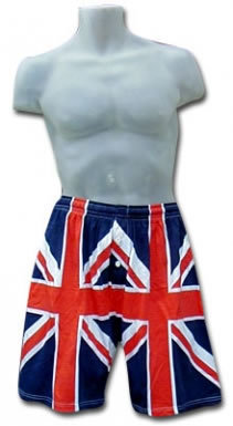 Union Jack Bermuda Shorts Union Jack Boxer Shorts