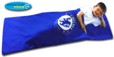 Chelsea Sleeping Bag Football Sleepover Bag Chelsea Camping Bag