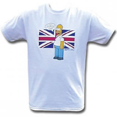 Homer Simpson T-Shirt The Simpsons Cartoon T-Shirt