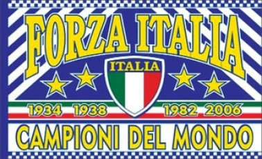 Italy Champions Flag Italia World Cup Winners Flag Banner