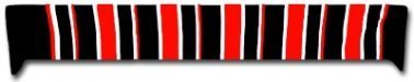 Multi Stripe Bar Scarf Traditional Scarf This traditional style bar scarf in black, white and red is now available for immediate delivery.