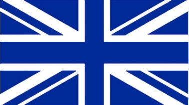 Blue Union Jack Blue Union Flag