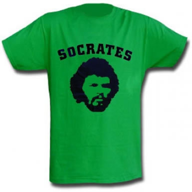 Socrates Legend T-Shirt Brazil Football Legend Socrates