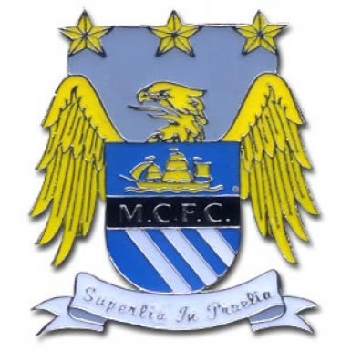 Man City Badge official badge for Manchester City