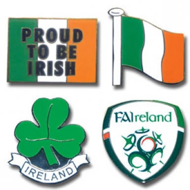 Ireland Pin Badges Irish Pin Badges Proud to be Irish Badges