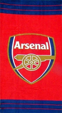 Arsenal Towel Arsenal FC Beach Bath Towel Arsenal Crest Towel Arsenal Football Towel