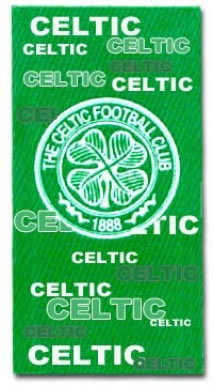 Celtic Towel Celtic Bhoys Towel Celtic FC Crest Towel