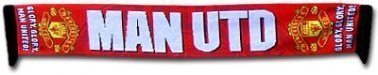 Official Man Utd Bar Scarf Manchester United Bar Scarf