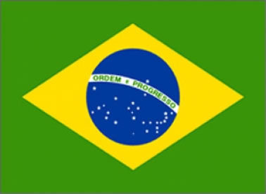 National flag of Brazil Football Flag