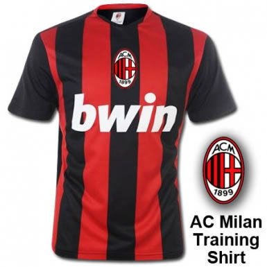 Official AC Milan Crest Training Shirt