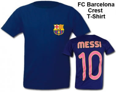 New FC Barcelona Lionel Messi tshirt on sale