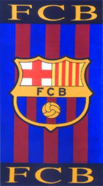 FC Barcelona Towel Barca Beach Towel Barcelona Bath Towel Official Catalan Barcelona Towel