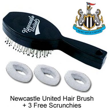 Official Newcastle Utd Hair Brush Newcastle Magpies Brush