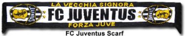 FC Juventus Scarf Juve Football Scarf Official Juventus Scarf