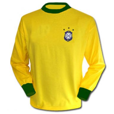 Brazil Retro Shirt Brazil 1970 World champions pele santos ronaldo