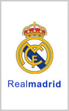 Official Giant Real Madrid Crest Towel