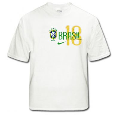 Official Brazil Crest T-Shirt by Nike