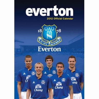 Official Everton FC 2012 Calendar 2012 Everton FC Calendar