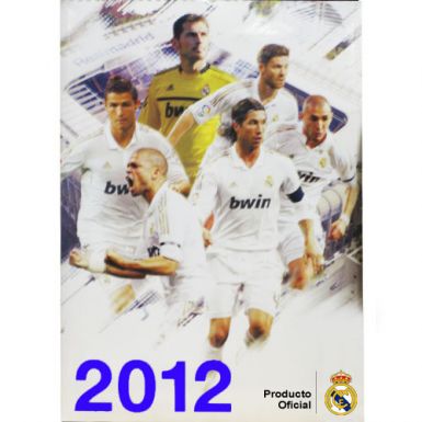 Official Real Madrid 2012 Calendar Madrid All Stars 2012