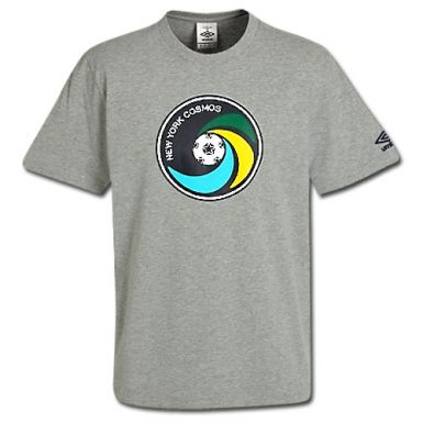 Official New York Cosmos Crest T-Shirt by Umbro