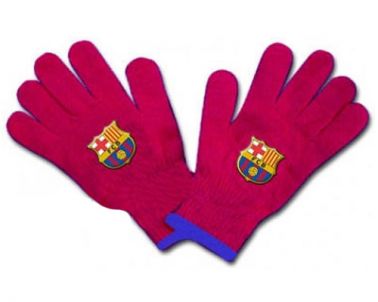 FC Barcelona Wool Gloves