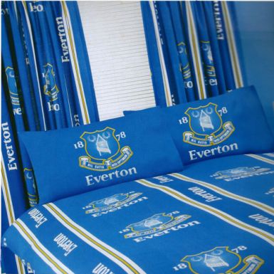 Everton FC Double Duvet Set Everton Toffees Bed Set Everton FC Duvet Set