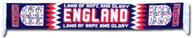 England Land of Hope & Glory Football Scarf