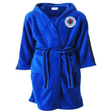 Rangers FC Crest Kids Dressing Gown