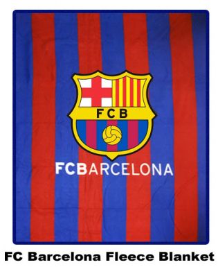 Official FC Barcelona Fleece Blanket Barcelona Blanket