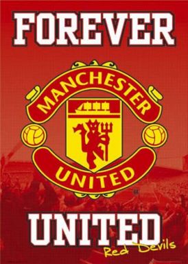 Official Manchester United Crest Wall Poster