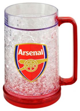 Arsenal FC Crest Pint Glass for the Freezer