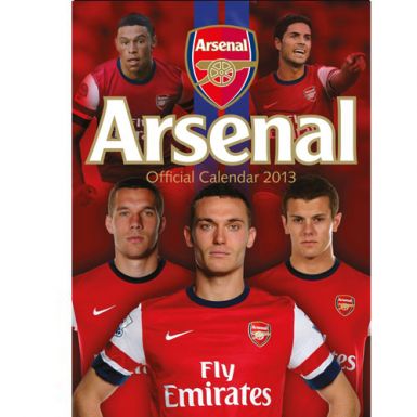 Arsenal FC 2014 Calendar Official Arsenal FC Calendar 2014
