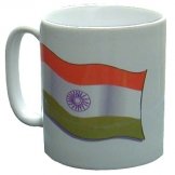 India Flag Chai Mug 