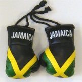 Jamaica Flag Mini Boxing Gloves 