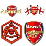 Arsenal Badge Set Arsenal