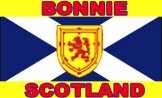 Bonnie Scotland Saltire Flag 