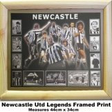 Newcastle Utd Football Legends Print 