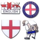 England Pin Badges 