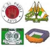 St Pauli & Celtic Badge Set St Pauli