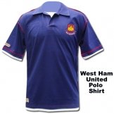 West Ham United Crest Polo Shirt West Ham United