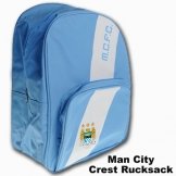 Man City Crest Rucksack Manchester City