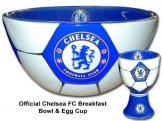 Chelsea FC Crest Bowl & Egg Cup Chelsea