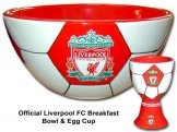 Liverpool FC Bowl & Egg Cup  - liverpool fc