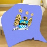 Man City Fleece Blanket 