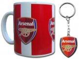 Arsenal FC Mug & Keyring Set Arsenal