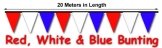 Red, White & Blue Bunting 