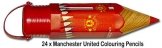 Man Utd Colouring Pencils Manchester United